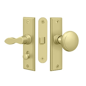 Deltana Storm Door Latch, Square, Mortise Lock
